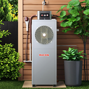 เครื่องทำน้ำร้อนแบบปั๊มความร้อนออลอินวัน Macon Smart 300L 350L 400L 500L ใช้สารทำความเย็น R410a สำหรับบ้าน - Product Image 1