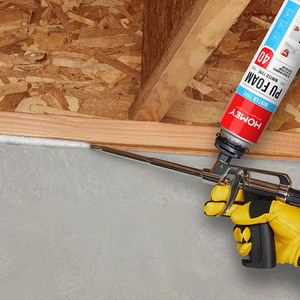 40 phun PU bọt 300ml chịu được nhiệt độ thấp xây dựng chế biến gỗ chất kết dính phun chất lỏng bọt polyurethane liên kết - Product Image 5