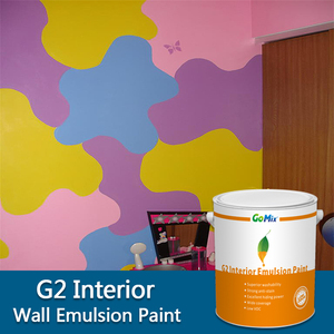 <span class=keywords><strong>Peinture</strong></span> <span class=keywords><strong>acrylique</strong></span> <span class=keywords><strong>latex</strong></span> GoMix pour usage intérieur/extérieur, résistante aux UV, anti-moisissure, imperméable, durable, lavable, pour rouleaux, pinceaux et pulvérisateurs - Product Image 4