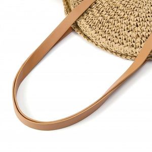 Sac à main en paille pour femme, pour <span class=keywords><strong>la</strong></span> vie quotidienne, pour <span class=keywords><strong>la</strong></span> lune de <span class=keywords><strong>miel</strong></span>, sacs à main en forme de cœur, sac à main décontracté pour tous les jours - Product Image 6