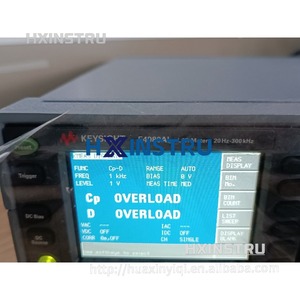 เครื่องทดสอบ LCR ดิจิตอลแบบตั้งโต๊ะ Keysight Agilent E4980AL ความแม่นยำสูง 20 Hz ถึง 300 KHz / 500 KHz / 1 MHz มือสอง hx1 hx1 - Product Image 1