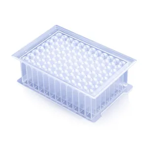 polypropylene 2.2ml extraction plate for DNA/RNA extraction 96 square deep well plates