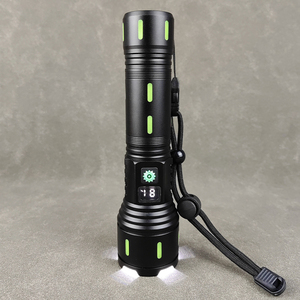 Chất lượng cao có thể sạc lại ánh sáng mạnh mẽ siêu sáng Tele ngoài trời đa chức năng khẩn cấp laser trắng p70led đèn pin - Product Image 5