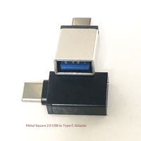 Adaptateur OTG USB-C vers USB 3.0 en métal 3.0U pour téléphone portable, ordinateur portable, PC