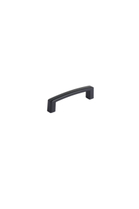 Modern Curved <strong>Matt</strong> <strong>Black</strong> Aluminum 76/96/128/160/192/256mm Kitchen Cabinet <strong>Drawer</strong> Dresser OEM Factory High Quality Furniture - Product Image 2