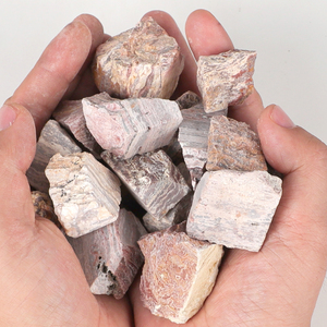 Spécimen de <span class=keywords><strong>roche</strong></span> rhyolite Style Feng Shui et mascotte <span class=keywords><strong>Roche</strong></span> ignée <span class=keywords><strong>volcanique</strong></span> felsique avec structure de bande de débit - Product Image 6