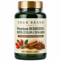 Capsules de chlorhydrate de berbérine OEM/ODM - Suppléments à base d'extraits végétaux