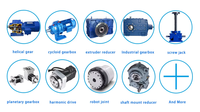 GHT14 26,6 W Fábrica Custom Harmonic Drive Gear Reducer Caja de cambios armónica de pequeño volumen para robots humanoides