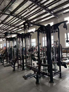 High Intensity Daily‑Use 16‑User Cable Fitness Unit With <b>Pull</b>‑Up Area Solid Metal Framework For Fitness Complex - Product Image 2