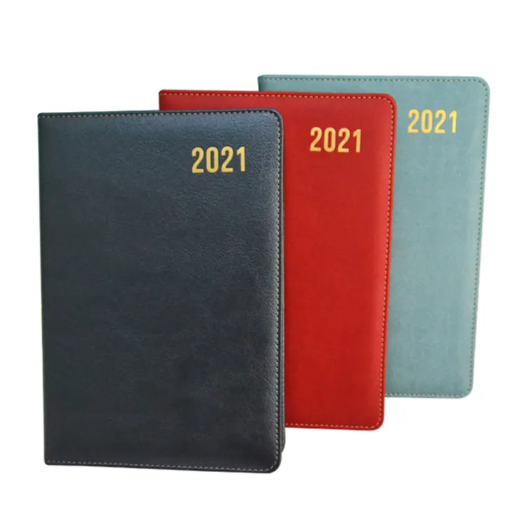 China Supply Custom Printing Notebooks Leather Journal 2023 2023 Calendar Book Weekly Planner Agendas