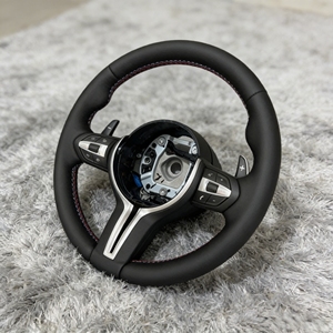 Volante in Pelle M all'Ingrosso Adatto per <span class=keywords><strong>BMW</strong></span> F30 F10 F15 <span class=keywords><strong>F36</strong></span> F01 F20 F22 F25 F31 F32 M3 M4 M5 E70 E71 E90 - Product Image 5