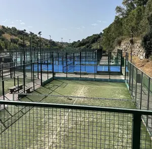 JSMC 2024 di vendita calda panoramica Padel campo Canchas De Padel campo da Paddle Tennis all'aperto per la vendita