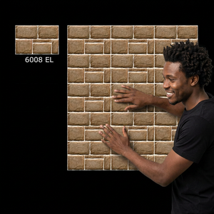 Azulejos de Pared Cerámicos Esmaltados con Acabado Mate de 250x375mm, Diseño de Elevación de 25x37.5cm para Uso en Exteriores - Product Image 2
