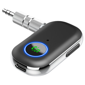 Bộ Phụ Kiện Xe Hơi Không Dây BR08 AUX Wireless-Bộ Chuyển Đổi Âm Thanh 5.0 Bộ Thu Âm Thanh Xe Hơi 3.5Mm Để Phát Nhạc & Gọi Rảnh Tay - Product Image 1