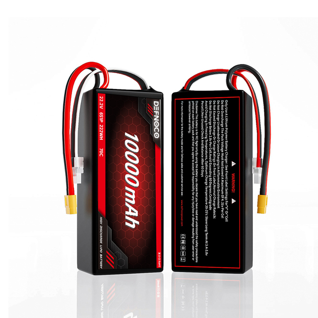 Factory FPV Drone Battery 100C 120C 10000 8000 4000 6000 5000 3500 3000 2000 1100 MAh 22.2V Lipo Battery for UAV Drone Battery