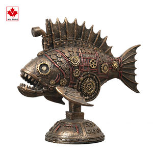 Kustom Resin Punk gurita patung Keren ikan patung Bar Dekorasi Rumah - Product Image 2