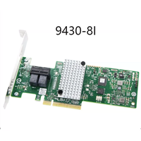 Kartu Pengontrol Delapan Port 12Gb/s Adapter PCIe 3.0 X8 Antarmuka Dual-mode LSISAS3008 9340-8i