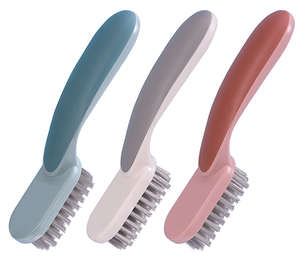 Soft Bristle Eco-Friendly Plastic Laundry <b>Brush</b> Shoe Stain Remover Nylon <b>Brushes</b> for Fabric Clothes Carpet & Floor Cleaning - Product Image 1