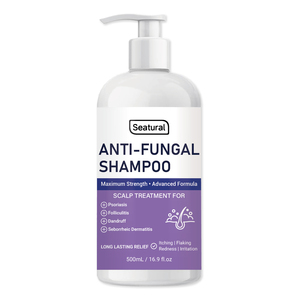 Shampoo antifongique pour le soin du cuir chevelu, pour les irritations, la sécheresse et les pellicules, formule à base de plantes, apaise le cuir chevelu sec et irrité - Product Image 1