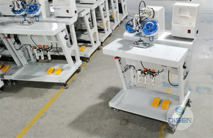 Máquina de fijación ultrasónica de diamantes de imitación, máquina semiautomática para fijación de piedras en prendas de vestir - Product Image 4