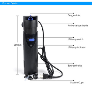 Model Baru SUNSUN CUP-809 Bio Aquarium Pompa Filtrasi Uv - Product Image 4