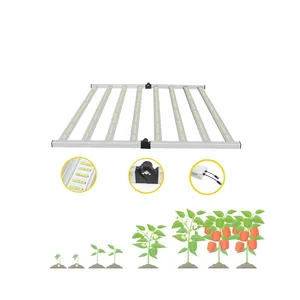 Spektrum kapalı bahçe ledi bitki büyümek hidroponik kapalı bitkiler pflanzenlampe rotes licht için ışık şeridi grow ışık çubuğu 720w