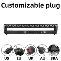 SHTX 10x40w Barre lumineuse LED mobile, lumière stroboscopique, lumière de lavage, bande lumineuse DMX pour scène, DJ, discothèque, club, 10*40w RGBW 4 en 1, faisceau mobile, barre lumineuse