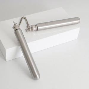 Petaca Portátil de Acero Inoxidable de 1.5oz con Forma de Nunchuck, Logotipo Personalizado, Regalo de Viaje - Product Image 4