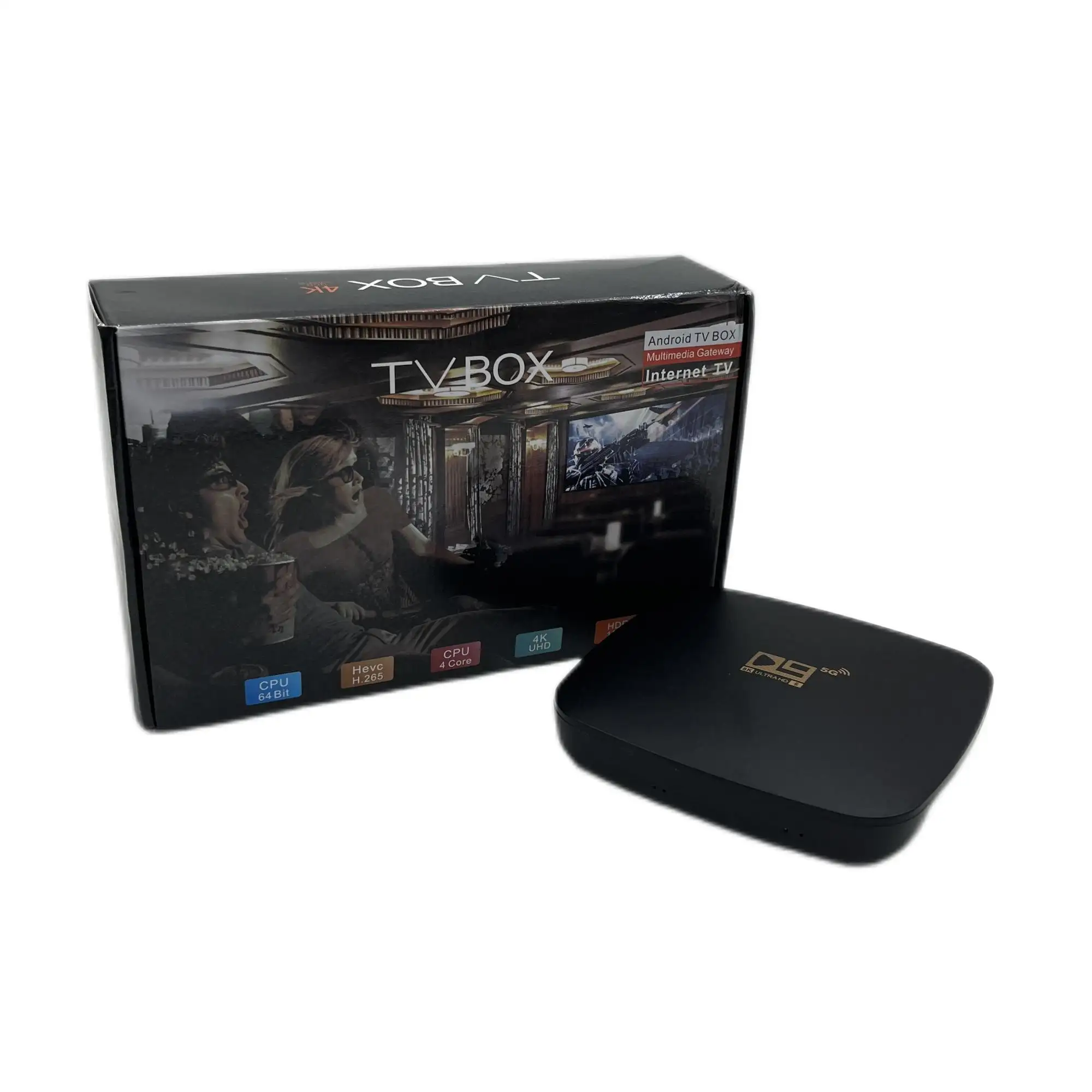 Precio más bajo Amlogic TV BOx Android 12 Smart STB linguagem neutra APK set Box TV box TV digital