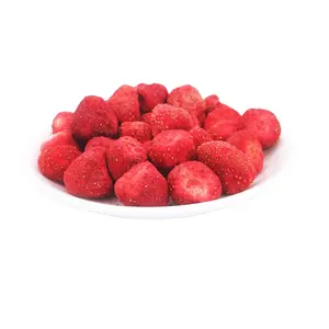 Improt healthy 100% naturaldry strawberry food for all age people fd strawberry