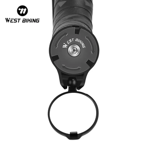 WEST BIKING Miroir convexe HD à rotation à 360 degrés Mini miroir de guidon pour vélo pour le cyclisme Accessoires de vélo - Product Image 1