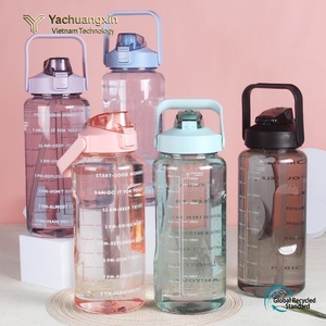 Minimalist Classic Design Plastic Water <b>Bottle</b> 2.0L Lightweight Portable Straw Handle Multi Color Options YACHUANGXIN VIETNAM - Product Image 5