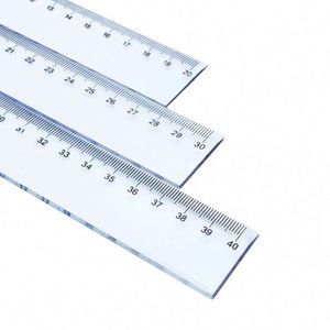 Regla Recta Transparente de Plástico de 15 cm con Escala Personalizada, Promoción para Herramientas de Medición - Product Image 3