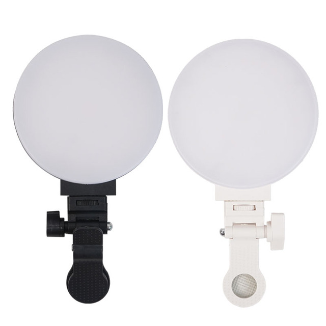 Mini Pocket Phone Fill Light Three Color Temperature HD Fill Light Portable Video Conferencing Compatible Camera