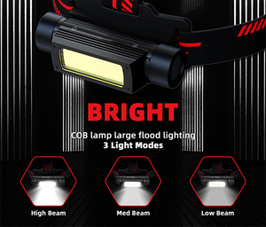 SL60C Professionelle 1000 Lumen <span class=keywords><strong>LED</strong></span>-Arbeitsleuchte Wasserdicht IP68 Aluminiumlegierung Stirnlampe Tragbarer Suchscheinwerfer - Product Image 5