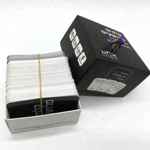 Customized OEM Factory Custom Playing Card Game <strong>Set</strong> with Durable Waterproof Box Includes Custom Logo and Packaging - Product Image 1