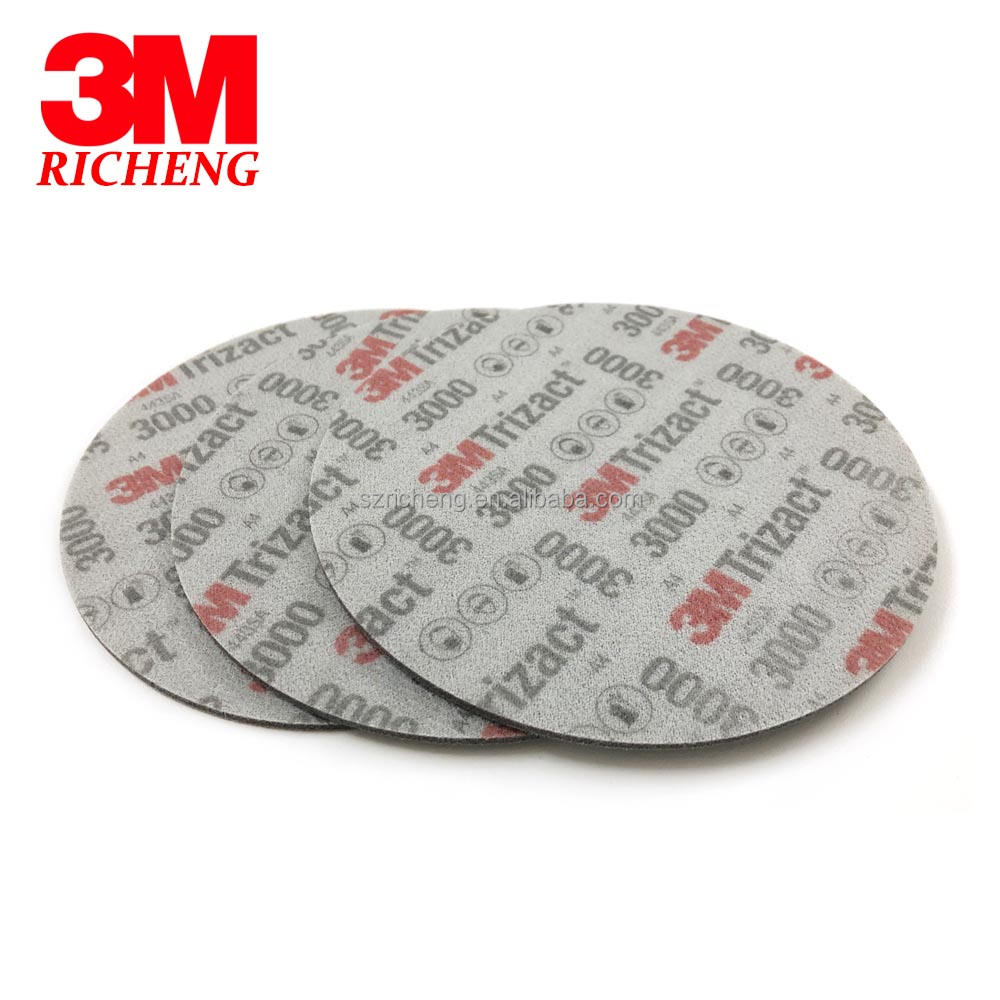 Trizact™ Hookit™ Foam Disc 30362, P5000, 3 In, 15 Discs/Carton, 4 Cartons/Case | United States - Foto 3