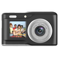Kamera DSLR Video 5K Vlogging Fotografi 80MP Layar Ganda Point Shoot Auto Focus Zoom Optik 10X Flash untuk Remaja Dewasa