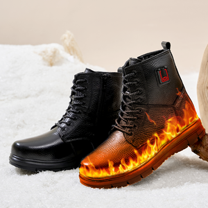 Chaussures de <span class=keywords><strong>ski</strong></span> d'hiver chauffantes électriques et veste d'extérieur pour hommes - Product Image 2