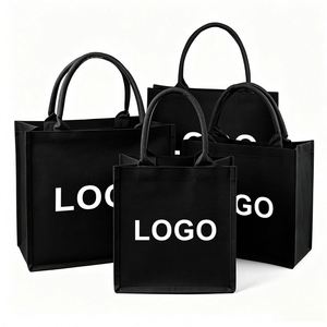 Oem/Odm Printed Canvas Tote With Logo Poly-Cotton Reusable Shopping Bags Custom Luxury <b>Handbags</b> for Women - Product Image 1