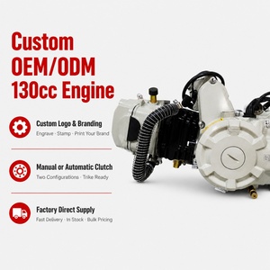 130cc Hava Soğutmalı Motor Montaj Kılavuzu Üç Tekerlekli Trike için Otomatik Debriyaj OEM - Product Image 4