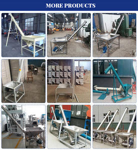 Transportador de tornillos automático de acero inoxidable 304 de alta resistencia industrial, tolva de 220 V, 30 piezas/min para manipulación de materiales a granel - Product Image 3