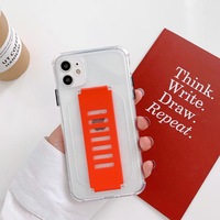 Coque de téléphone portable simple, protectrice, bon marché et de couleur pure