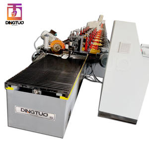 Machine <span class=keywords><strong>de</strong></span> formage à rouleaux pour lames <span class=keywords><strong>de</strong></span> <span class=keywords><strong>porte</strong></span> à enroulement <span class=keywords><strong>en</strong></span> métal perforé et mousse PU 55 77 100, haute vitesse, haute productivité - Product Image 3