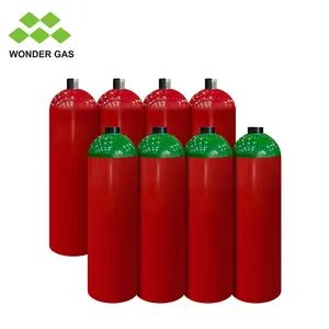 Beste Prijs Kwaliteit Veiligheid Brandbeveiliging Systeem Gas Cilinder Tped 100l Novec1230 Schoon Gas