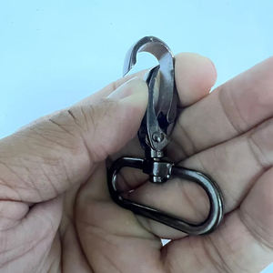 금속 가방 스트랩 버클 랍스터 걸쇠 칼라 카라비너 스냅 후크 핸드백 후크 버클 용 키 체인 벨트 버클 액세서리 - Product Image 2