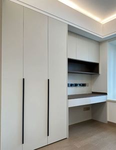 Fabricante de Muebles personalizados Muebles de dormitorio Diseño de armario moderno modular de madera Armario de dormitorio Estilo minimalista - Product Image 4