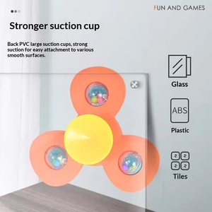 Bracelet musical rotatif à ventouse pour bébés et enfants, avec jouet de confort à mordiller, pour poussette, siège auto, table et chaise - Product Image 2