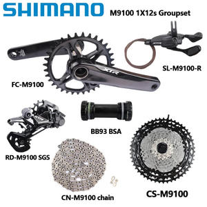 Grupo de Cambio SHIMANO <span class=keywords><strong>XTR</strong></span> M9100 1X12 Velocidades para Bicicleta de Montaña RD+SL+CS+CN, Palanca de Cambios, <span class=keywords><strong>Desviador</strong></span> <span class=keywords><strong>Trasero</strong></span>, Cassette 10-51T, Piezas - Product Image 5