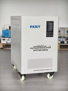 เครื่องปรับแรงดันไฟฟ้าแบบเซอร์โวมอเตอร์ PKNY Factory <span class=keywords><strong>Outlet</strong></span> รุ่น AVR เฟสเดียว AC SVC 10-60KVA 50/60Hz - Product Image 4